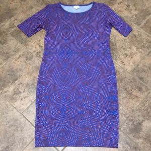 LuLaRoe Julia Dress-size medium